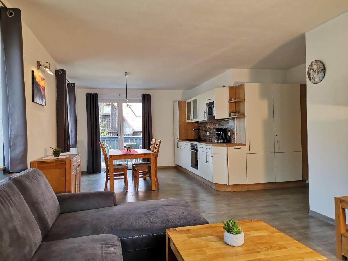 Apartment Vetter "Haentzschelstiege" Kurort Gohrisch Esterno foto