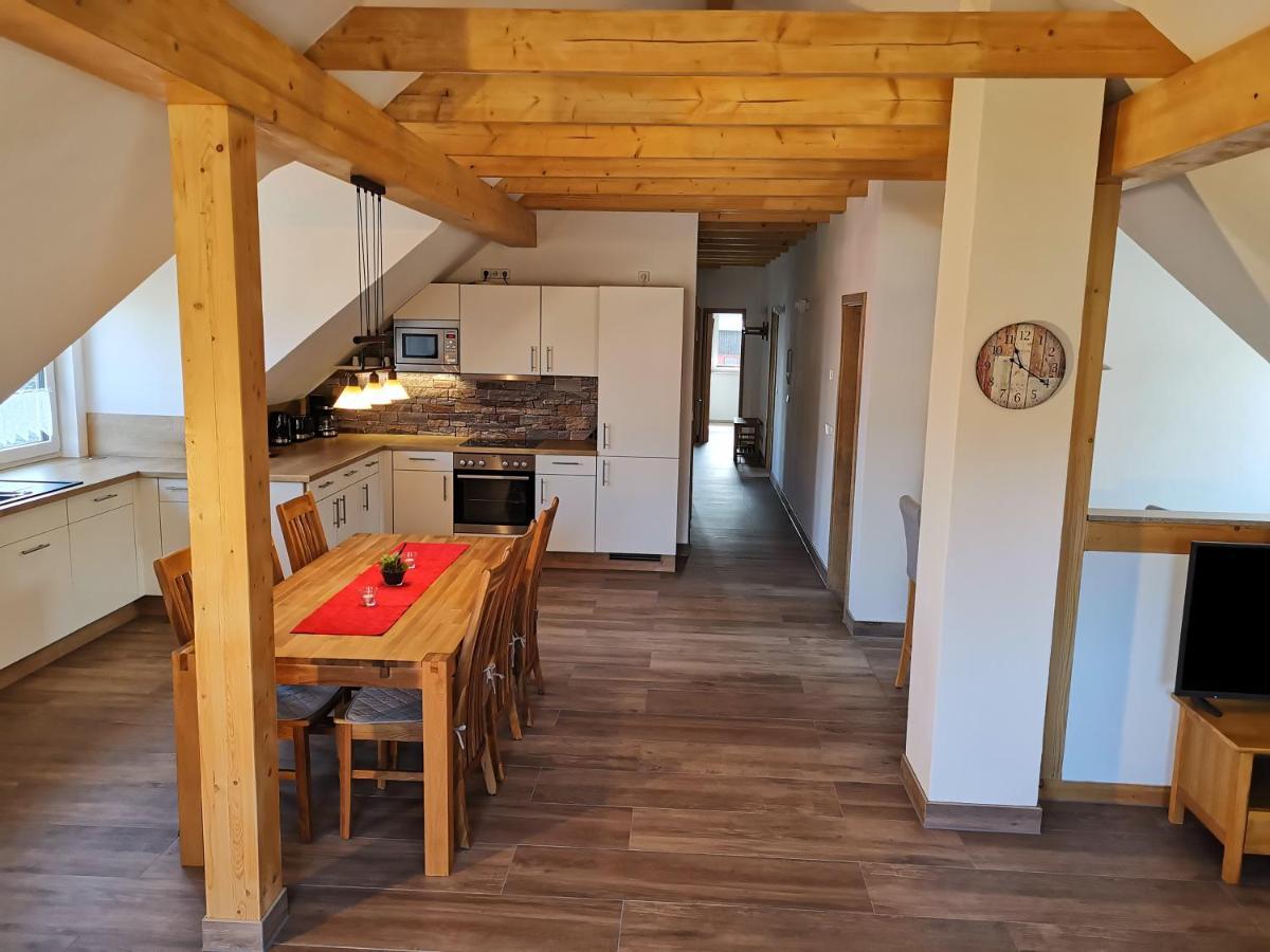 Apartment Vetter "Haentzschelstiege" Kurort Gohrisch Esterno foto